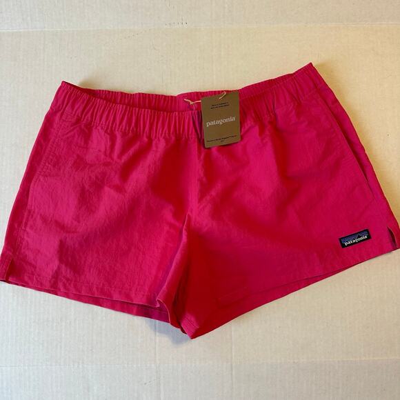 NEW Patagonia Women's Baggies Shorts Sz Medium Pink - Picture 2 of 8